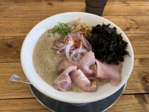 烏賊煮干のラーメン