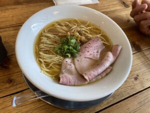 鶏出汁のラーメン